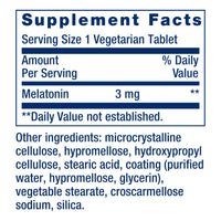 Thumbnail for Life Extension Melatonin 6 Hour Timed Release, 3 mg, Extended-Release Formula for Optimal Sleep Support, Healthy circadian Rhythms, Cellular Defense, Gluten-Free, Non-GMO, Vegetarian, 60 Tablets
