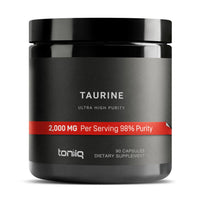 Thumbnail for Toniiq 2000mg Taurine Supplement - High Purity Taurine Powder Capsules, 98%+ Pure, Third-Party Lab Tested - Potent, Non-GMO, Gluten-Free, Effective Formula 45 Optimal Servings Per Bottle