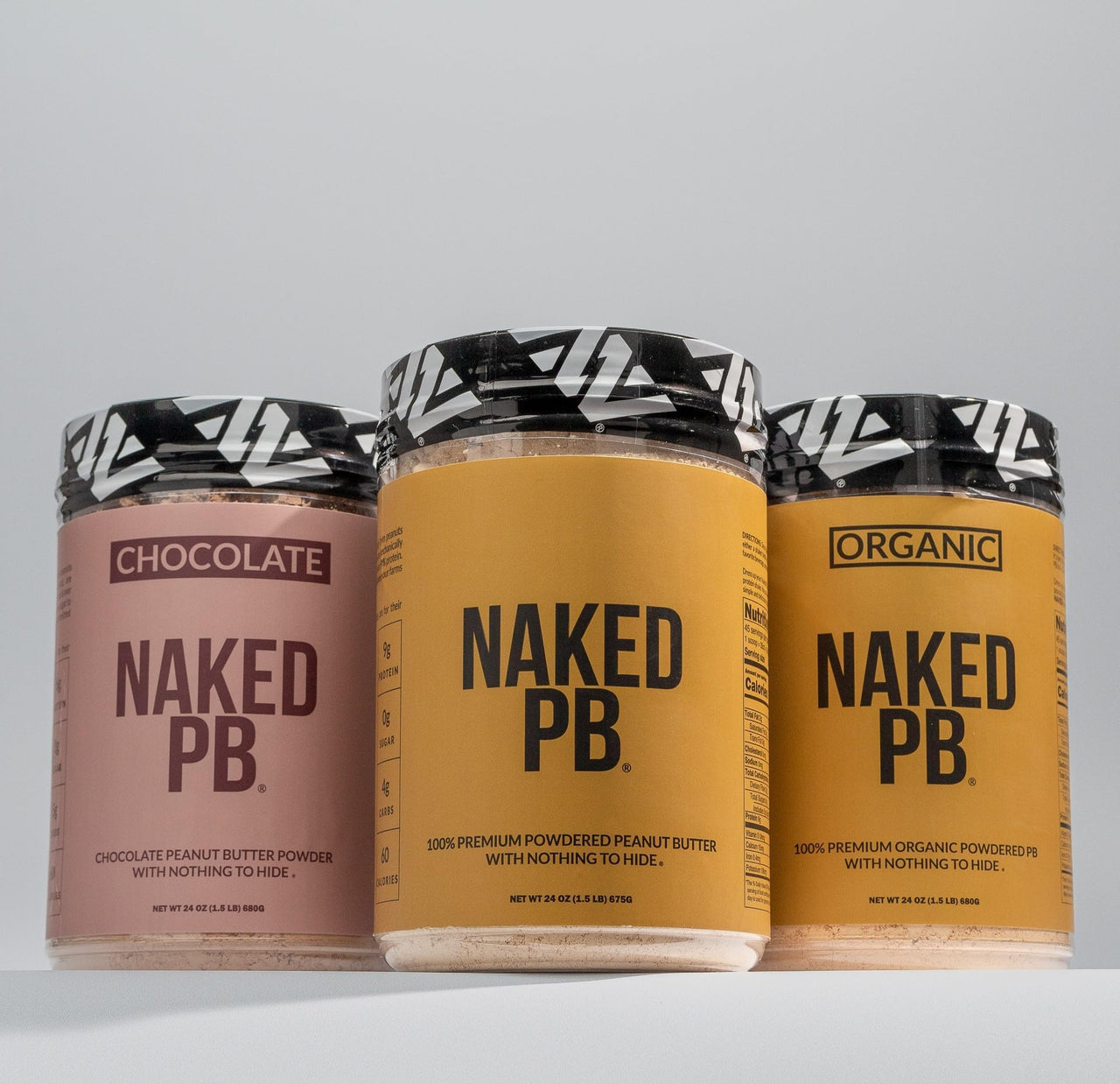 NAKED Soy Free Protein Bundle: 5LB Unflavored Whey and 2LB PB