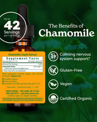 Thumbnail for Herb Pharm, Chamomile Extract Organic, 1 Fl Oz