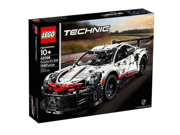 LEGO Technic Porsche 911 RSR Race Car Model Building Kit 42096, Advanced Replica, Exclusive Collectible Set, Gift for Kids, Boys & Girls