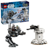 Thumbnail for LEGO Star Wars AT-RT Attack - Building Toy for Boys & Girls, Ages 7+ - with The Mandalorian & Grogu Minifigures - Playset for Kids - Gift for Birthdays - 75444