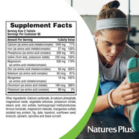 Thumbnail for NaturesPlus Ultra-Mins - 180 Tablets - Multi Mineral Complex with Calcium, Iron, Magnesium & Zinc - Vegan, Gluten Free - 90 Servings