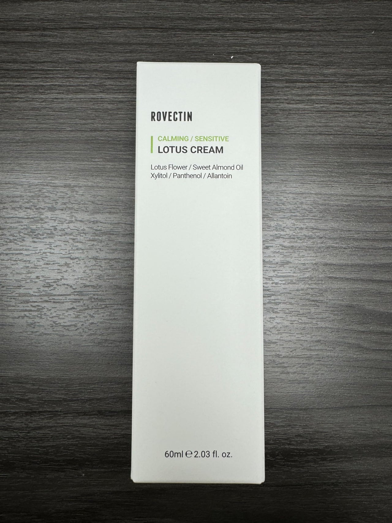 ROVECTIN Calming Lotus Water Cream (2.1 fl.oz) Moisturizer + Aqua Cleansing Gel (5.9 fl. oz) pH Balanced Facial Wash | Vegan Korean Skincare Bundle [2 Pack]