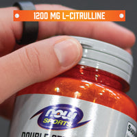 Thumbnail for NOW Foods Sports Nutrition, L-Citrulline, Extra Strength 1,200 mg, Amino Acid, 120 Tablets