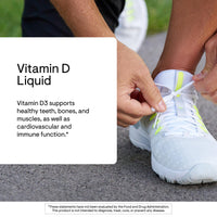 Thumbnail for THORNE - Vitamin D Liquid - Vitamin D Supplement - Supports Healthy Bones and Muscles, Cardiovascular Health & Immune Function* - 1 Fl Oz (30 ml) - 600 Servings
