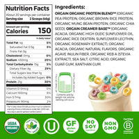 Thumbnail for Orgain Organic Vegan Protein Powder, Fruity Cereal - 21g Plant Based Protein, 8g Prebiotic Fiber, Low Net Carb, No Lactose Ingredients, No Added Sugar, Non-GMO, For Shakes & Smoothies, 2.03 lb