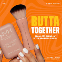 Thumbnail for NYX PROFESSIONAL MAKEUP Matte Buttermelt Bronzer, Longwear Face Makeup with Up to 12 Hours of Wear, Vegan Formula - Butta Biscuit (Medium Rosy Warm)