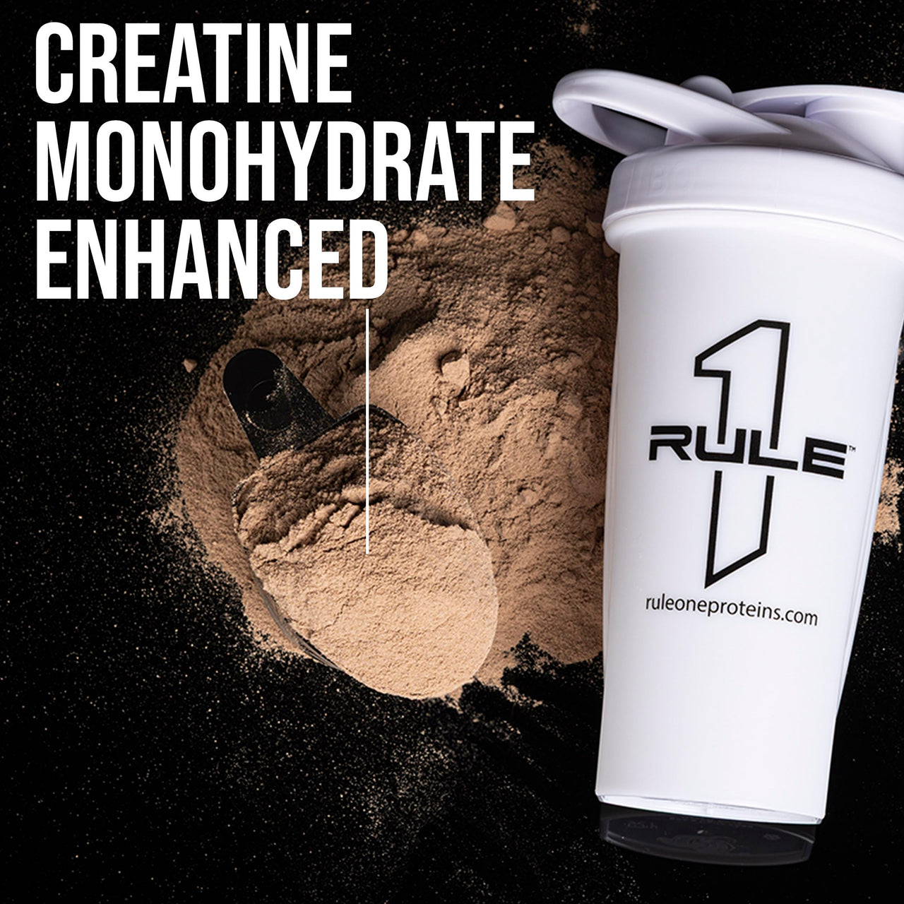 Rule 1 Proteins Mass Gainer - High-Calorie Weight Gain Formula with 1,220+ Calories, 250g+ Complex Carb Blend, 40g All-Whey Protein Per Serving (8 Servings, Strawberries & Crème)