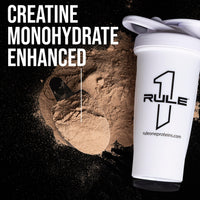 Thumbnail for Rule 1 Proteins Mass Gainer - High-Calorie Weight Gain Formula with 1,220+ Calories, 250g+ Complex Carb Blend, 40g All-Whey Protein Per Serving (8 Servings, Strawberries & Crème)