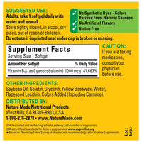 Thumbnail for Vitamin B12 1000 mcg Softgels, 150 Count Value Size
