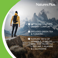 Thumbnail for NaturesPlus AgeLoss Prostate Support - 90 Capsules - with Zinc, Lycopene, Vitamin E, Pumpkin Seed & Saw Palmetto - Vegetarian, Gluten Free - 30 Servings