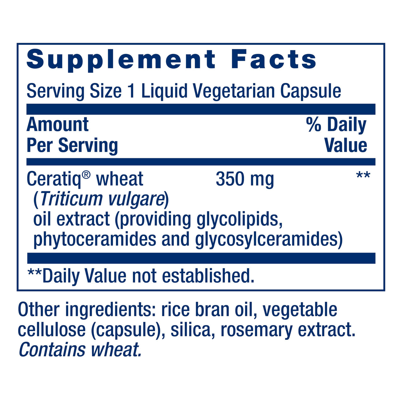 Life Extension Skin Restoring Ceramides* – Wheat Oil Extract – Hydrates & Smooths The Appearance of Fine Lines & Wrinkles – Gluten-Free, Non-GMO, 1-Daily, Vegetarian – 30 Liquid Capsules