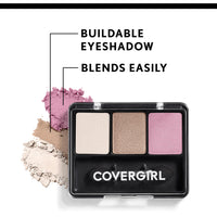 Thumbnail for COVERGIRL - Eye Enhancers 3-Kit Eyeshadow, silky, sheer formula, double ended applicator, 100% Cruelty-free