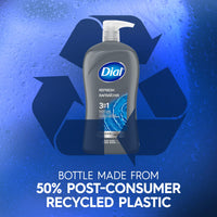 Thumbnail for Dial Men 3in1 Body, Hair and Face Wash, Hydro Fresh, 32 fl oz