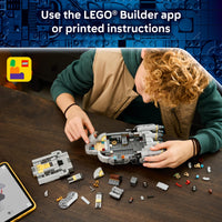 Thumbnail for LEGO Star Wars: The Mandalorian and Grogu Anzellan Starship Building Toy - Build and Display Set for Boys & Girls, Ages 9+ - Star Wars Gifts for Kids - W/Grogu & 2 Anzellan Figures - 75445