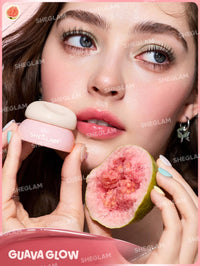 Thumbnail for SHEGLAM Hydra Jelly Pocket Lip Jam Hydrating Nourishing Lip Gloss Moisturizing Lip Makeup-Guava Glow
