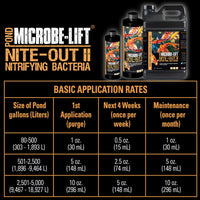 Thumbnail for MICROBE-LIFT Nite-Out II Water Cleaner for Outdoor Ponds and Water Gardens, Rapid Ammonia and Nitrite Reduction (16 Ounces)