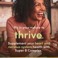 Thumbnail for Nature's Bounty Super B Complex Vitamins with Vitamin C & Folic Acid, Vitamins for Immune & Cellular Energy Support, 150 Tablets