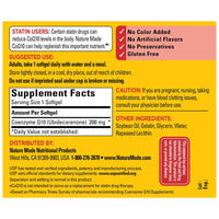 Thumbnail for Nature Made CoQ10 200 mg, Dietary Supplement for Heart Health and Cellular Energy Production, 100 Softgels, 100 Day Supply