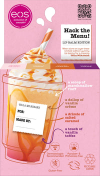 Thumbnail for eos Flavor Lab Secret Menu Lip Balm Gift Set - 'Nilla Milkshake, Limited-Edition, Moisturizing, Hydrating, Dry Lips, Variety Pack, 0.14 oz, 4-Pack