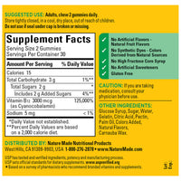 Thumbnail for Nature Made Extra Strength Vitamin B12 Gummies 3000 mcg per serving, B12 Vitamins for Energy Metabolism Support, 60 Gummy Vitamins, 30 Day Supply