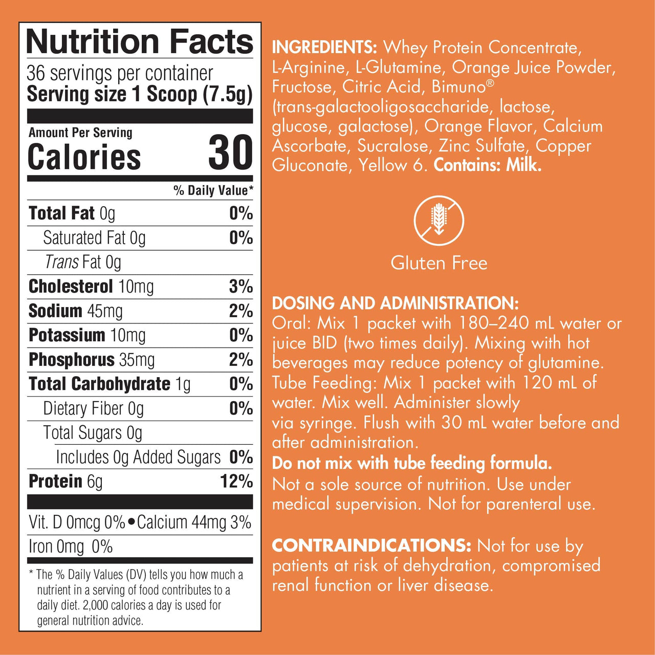 Medtrition ArgiMent at Powder 1.5 oz 20 Pack