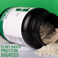 Thumbnail for Rule 1 Proteins Plant Protein - Vegan, Gluten-Free, Dairy Free, & Soy Free Protein Powder with 20g Protein per Serving (20 Servings, Dark Chocolate)