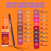 Thumbnail for NYX PROFESSIONAL MAKEUP Duck Plump High Pigment Plumping Lip Gloss with Spicy Ginger, Vegan Lip Makeup - Hall Of Flame (True Red)