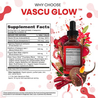 Thumbnail for Clean Nutra Cayenne Pepper Drops Supplement Liquid + Hawthorn Berry, Vitamin D3 K2 Beet Root Powder, Ceylon Cinnamon, Turmeric Curcumin, Organic Panax Ginseng, Berberine Extract 1 Pack