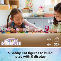 Thumbnail for LEGO Gabby’s Dollhouse Gabby’s Brick-Built Cat Friends Building Toy for Girls & Boys - Pretend Play Set W/6 Animal Toy Figures for Kids, Ages 6+ - Gift Idea for Birthdays - 11215