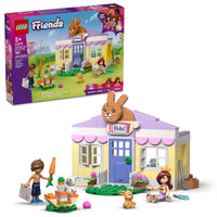 Thumbnail for LEGO Friends Heartlake City Bunny Hotel Building Toy for Girls & Boys - Pretend Play Set for Kids, Ages 5+ - W/Paisley & Leo Minidolls, 2 Toy Bunnies, & Accessories - Gift Idea for Birthdays - 42679