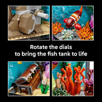 Thumbnail for LEGO Icons Tropical Aquarium Building Set for Adults, Ages 18+ - Bedroom, Home Office Decor - Gifts for Men & Women - Model Fish Kit with Plants & Corals - 10366