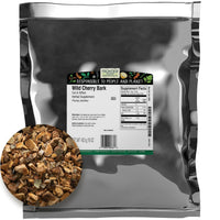 Thumbnail for Frontier Co-op Wild Cherry Bark, 1lb Bulk Bag, Cut and Sifted - Natural Wild Crafted Herb - Perfect for Wild Cherry Bark Tea and Herbal Infusions, Kosher
