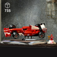 Thumbnail for LEGO Icons Ferrari F2004 & Michael Schumacher Toy Birthday Present Block Men Women Vehicle Car Mini Car Figure Goods Sports 11375