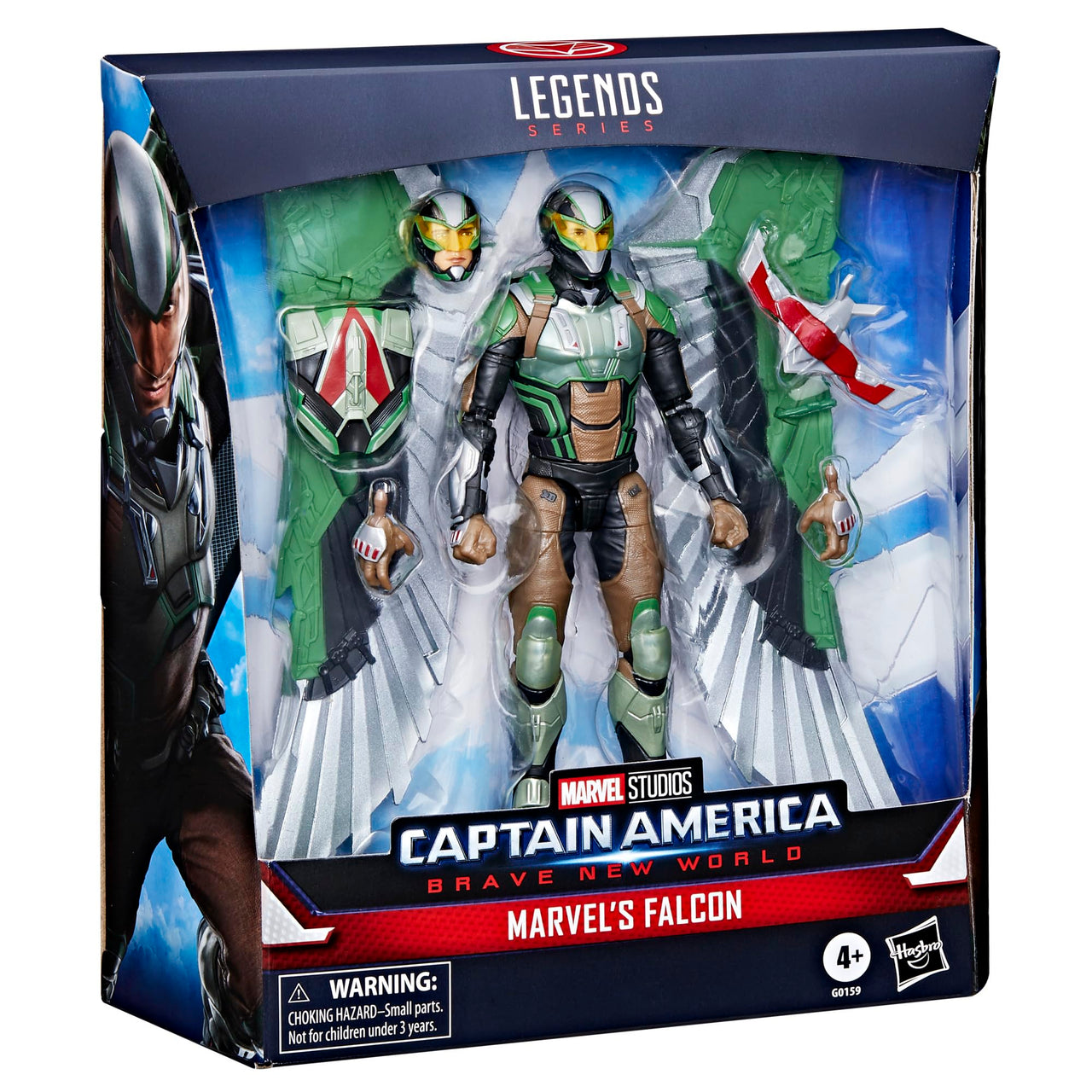 Marvel Legends Series Marvel’s Falcon, Captain America: Brave New World Collectible Deluxe 6 Inch Action Figure