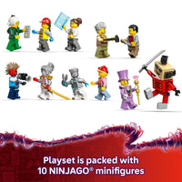 Thumbnail for LEGO NINJAGO City Workshops Building Toy - Ninja Set for Boys & Girls, Ages 14+ - Gift for Teens - Includes 10 Minifigures and a Mech - for Play and Display - 71837