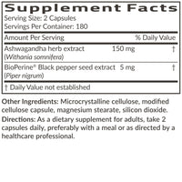 Thumbnail for Futurebiotics Ashwagandha Extra Strength Stress & Mood Support with BioPerine - Non GMO Formula, 360 Vegetarian Capsules