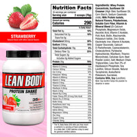 Thumbnail for Labrada Nutrition Lean Body Hi-Protein Shake, Strawberry, 2.47-Pound Tub Strawberry Packaging May Vary