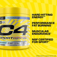 Thumbnail for C4 Sport Ripped Pre Workout Powder, 200mg Caffeine, 20 Servings