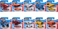 Thumbnail for Hot Wheels Toy Cars or Trucks 10-Pack, Amazon Set of 10 1:64 Scale Vehicles for Kids & Collectors (Styles May Vary)