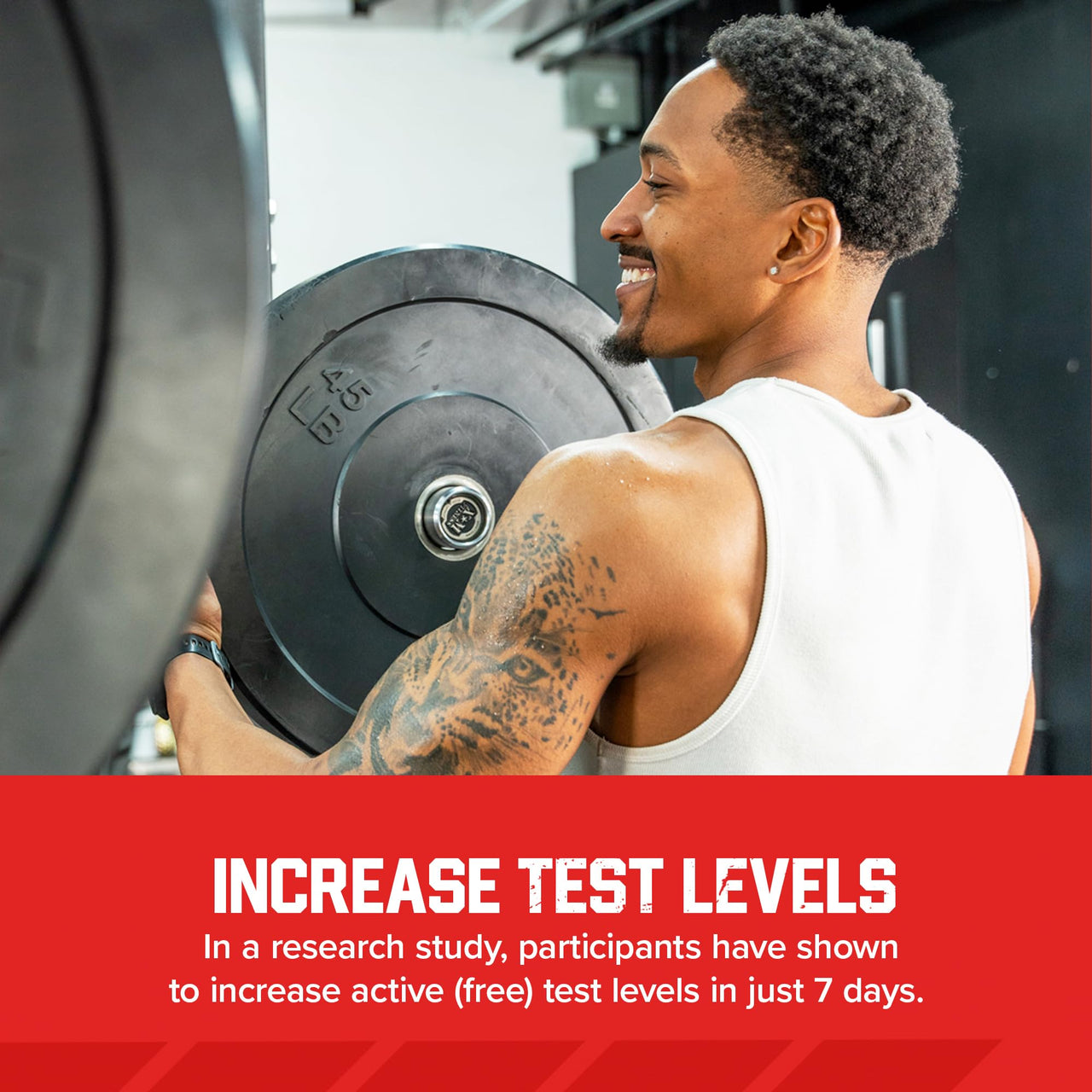 Six Star Nutrition Testosterone Booster for Men with Rhodiola Extract and Boron Citrate - Male Gym Workout Supplements for Muscle Growth, Stamina & Energy - 60 Pills