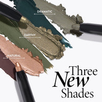 Thumbnail for LAURA GELLER NEW YORK Swipe-n-Line Dual-Ended Eyeshadow + Eyeliner - Earthy (Taupe-Green/Warm Green) - Cream Eyeshadow & Smooth Glide Eyeliner - Waterproof & Crease-free Color
