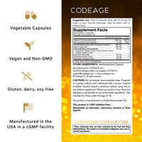 Thumbnail for Codeage Liposomal Vitamin C 1500mg with Zinc, Elderberry, Citrus Bioflavonoids Grapefruit, Lemon, Orange Powder, Quercetin & Rose Hips Fruit – Vegan Supplement - Non-GMO, Vegan Pills - 2 Pack