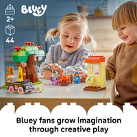 Thumbnail for LEGO DUPLO Bluey Pizza Girls with Muffin and Bluey - Learning and Building Toy for Toddlers, Ages 2+ - Bluey Playset with 2 Toy Figures for Boys & Girls - Gift Idea for Birthdays - 10469