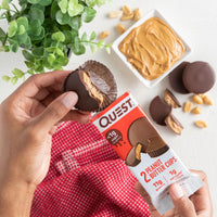 Thumbnail for Quest Nutrition Peanut Butter Cups, 11g Protein, 1g Sugar, Low Carb, Gluten Free, Keto Friendly, 12 Count