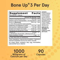 Thumbnail for Jarrow Formulas BoneUp Three Per Day for Bone Density and Skeletal Nutrition, Includes Vitamin D3, K2 (as MK-7) and Calcium, 90 Capsules, 30 Day Supply