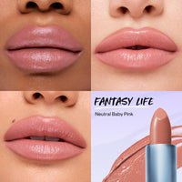 Thumbnail for Kosas Weightless Lip Color Nourishing Satin Lipstick - High Impact Lip Color with Clean Formula - Comfy Feel & Soft Finish - Fantasy Life