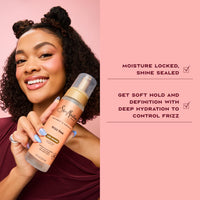 Thumbnail for SheaMoisture Curl Mousse for Curly Hair, Coconut & Hibiscus Styling Mousse for Frizz Control & Volume, with Shea Butter, 7.5 oz