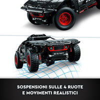 Thumbnail for LEGO Technic Audi RS Q e-tron 42160 Advanced Building Kit for Kids Ages 10 and Up, This Remote Controlled Car Toy Features App-Controlled Steering and Makes a Great Gift for Kids Who Love Engineering
